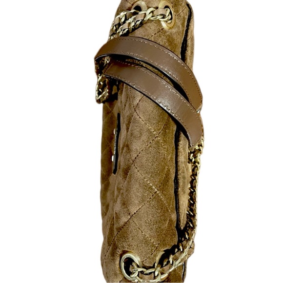 Michael Kors Suede Shoulder Bag - Picture 4 of 7